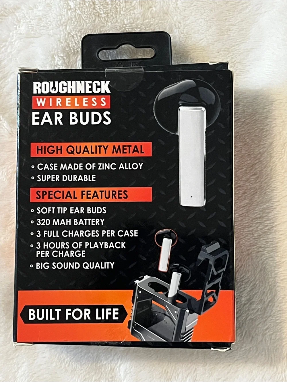 Wireless Ear Buds - Black and White